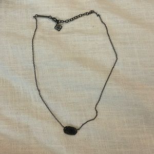 Black Kendra Scott Necklace